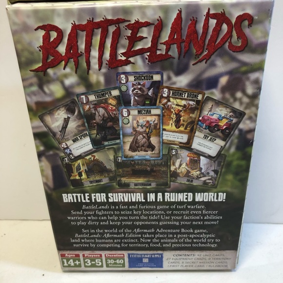 Battlelands Board Game by Plaid Hat Games - Aftermath Edition - 3-5 Players - Picture 2 of 4